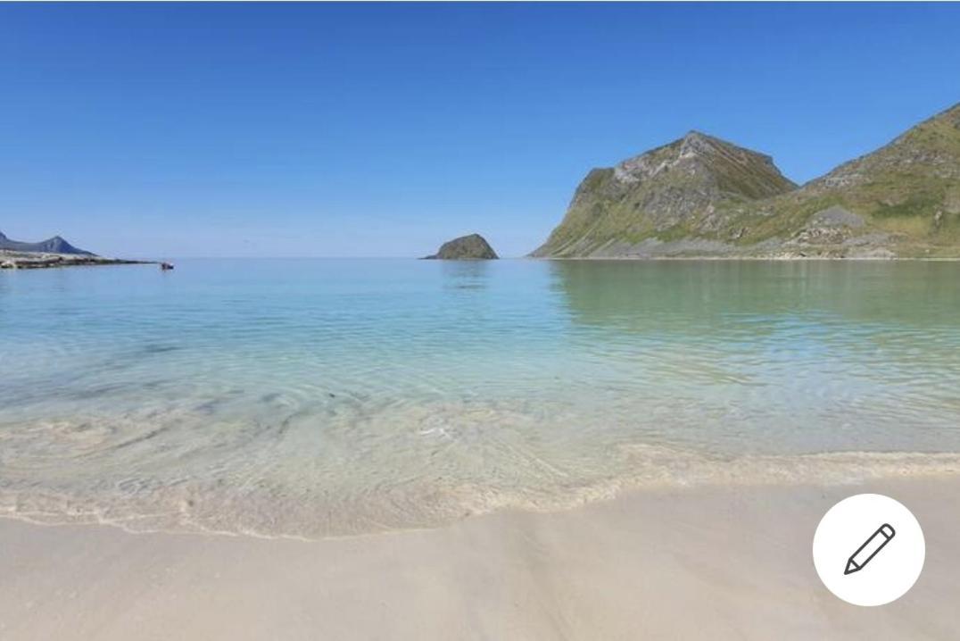Your Place To Stay In Lofoten At Our Family House! Ballstad Bagian luar foto