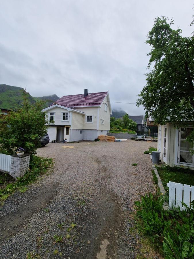 Your Place To Stay In Lofoten At Our Family House! Ballstad Bagian luar foto